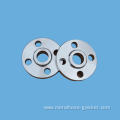 Flat welded steel flange with neck CL